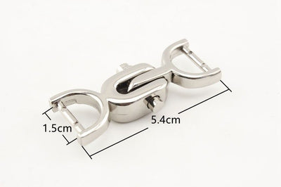 Heavy-Duty Swivel Connector with D-Ring (15 x 54mm)