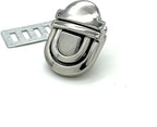 Zinc Alloy Tongue Lock Purse Lock for Handbag Purse Bag Making, 1 Set per lot