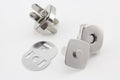 Raised Square Magnetic Snaps, 3/4" (18 mm)