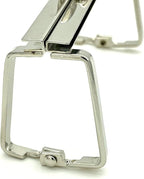 Barrel Glue-In Kiss-Lock Purse Frame, 3 3/8" x 1 9/16" (8.5 x 4 cm)
