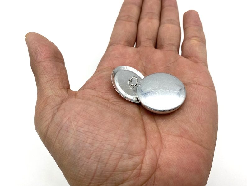 Size 45 Cover Buttons, Buttons to Cover,Self Cover Buttons with Wire Eye Wire Back and Assembly Tools,Wholesale