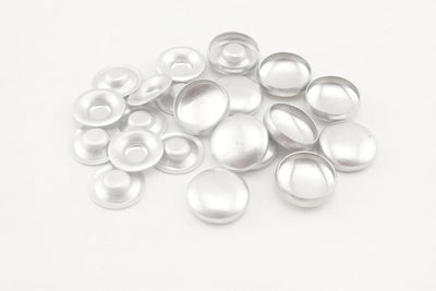 Buttons to Cover Aluminium Fabric Self Cover Button Kit with Flat Back Wholesale Size 20 Diameter