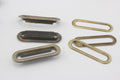 Iron Oval Eyelet Grommets with Washers, 1 1/2" (38 mm)