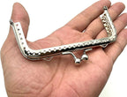 Rectangle Sew-In Kiss-Lock Purse Frame, 4 1/4" x 1 3/4" (11 x 4.5 cm)