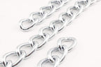 Custom Personalized Bag Purse Shoulder Chain Strap Handles Replacement Extender 35.4" (90 cm) Nickel