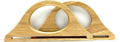 Wooden Purse Handles, Purse Handles Handbag Handle for Bag Making, Purse Making, Handle Replacement, per lot