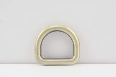 Zinc Alloy D-Rings (Semi-Circular D-Ring Buckles) - 3/4" (19 mm)