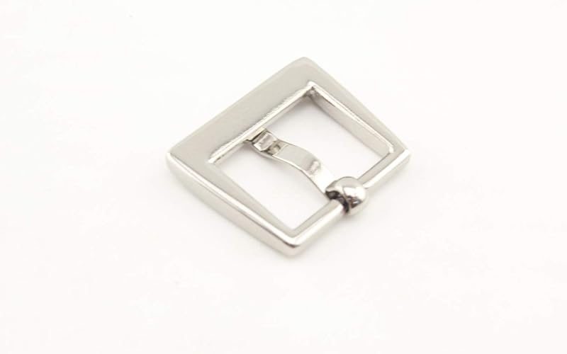 Rectangle Pin Belt Buckle, 5/8" (15 mm) - Slim 20mm Frame