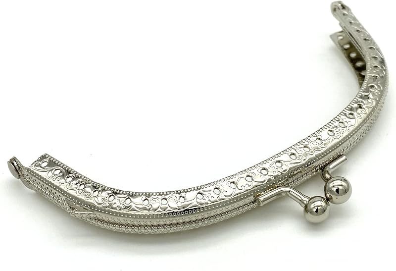 Arch Sew-In Kiss-Lock Purse Frame, 5" x 2" (12.5 x 5 cm)