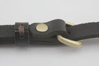 Adjustable Genuine Leather Shoulder Crossbody Bag Purse Strap Handles with Hooks for Bag Making Replacement - Leather…
