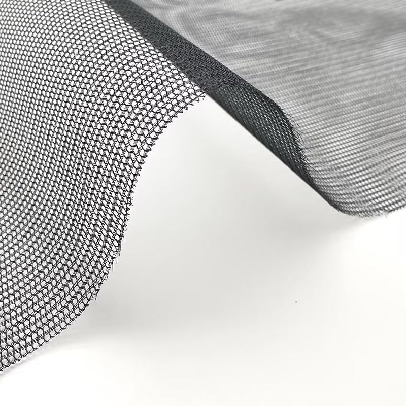 Trucker Hat Mesh Fabric, Structured Netting for Caps, Bags and Crafts #