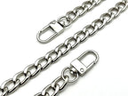 Custom Personalized Bag Purse Shoulder Cable Chain Strap Handles Replacement Extender / Nickel