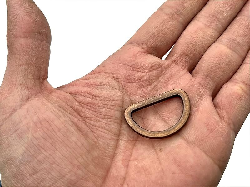 Zinc alloying D Shape Rings Semi-Circular D ring buckles / for webbing straps bags purse belt hardware making Antique…