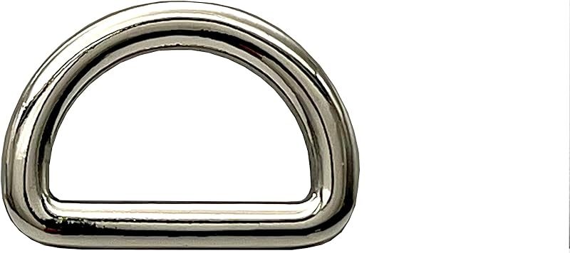 Zinc alloying D Shape Rings Semi-Circular D ring buckles / for webbing straps bags purse belt Dog Collars hardware…