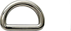 Zinc alloying D Shape Rings Semi-Circular D ring buckles / for webbing straps bags purse belt Dog Collars hardware…
