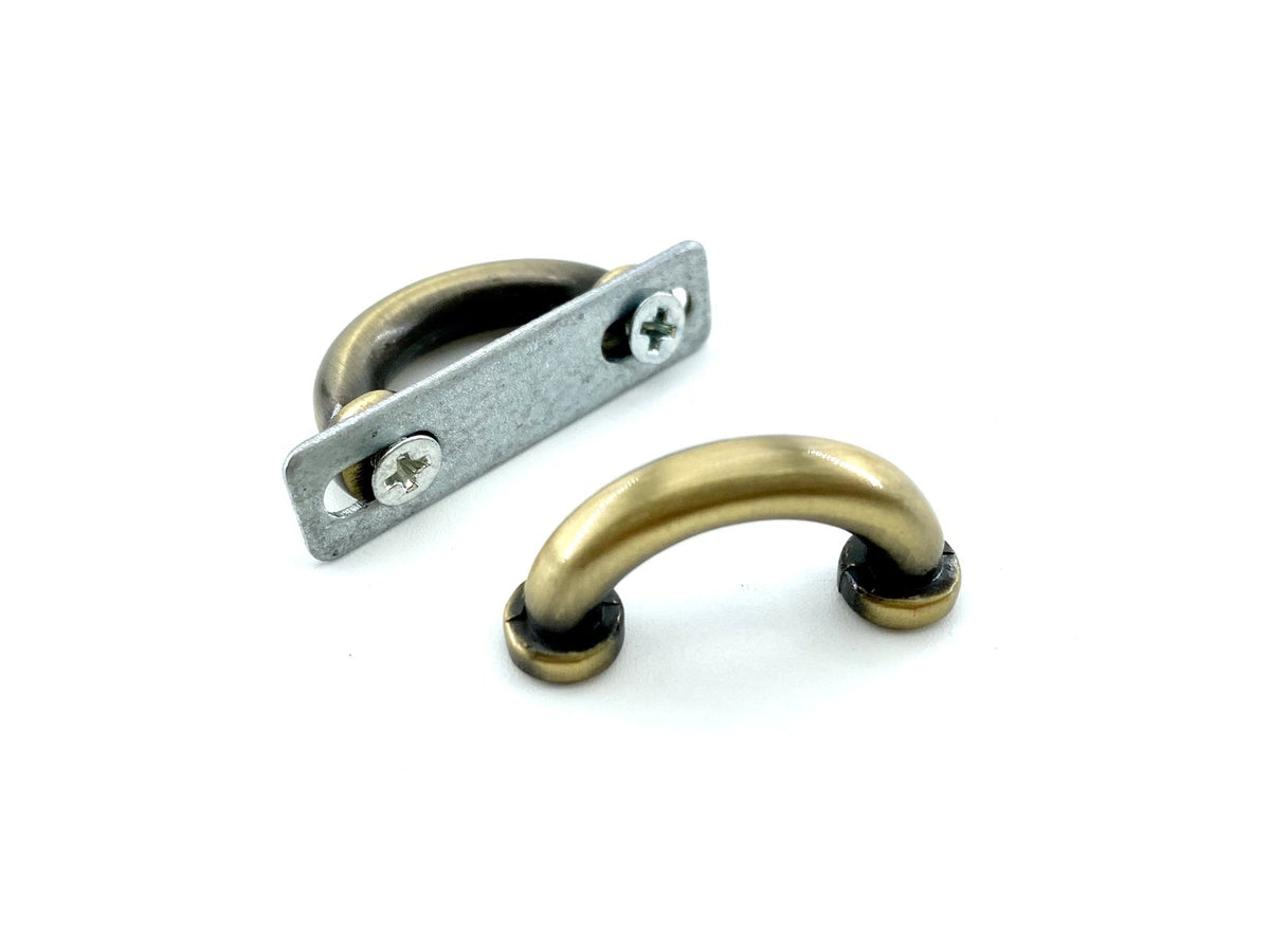 Arch box purse bag chain strap handle hanger clamp connector buckle