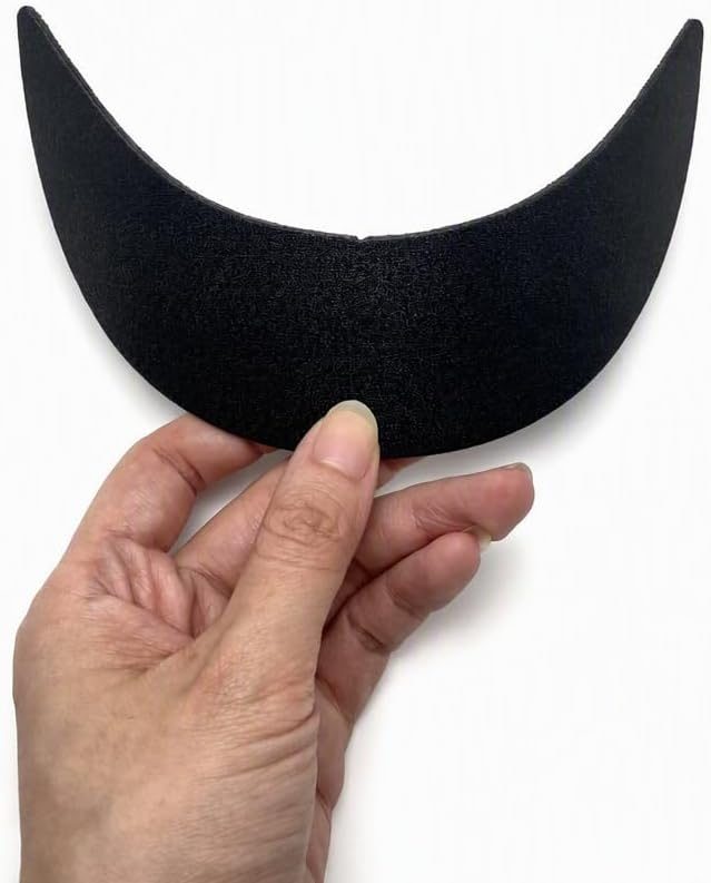 Curved PP Cap Brim Insert, Brim Blank for DIY Hat Making and Repair 10 Pieces