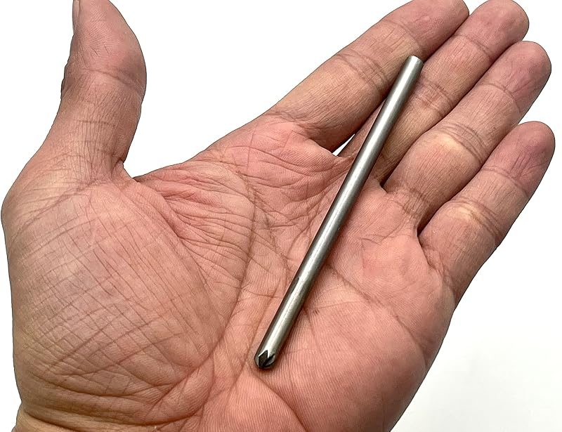 Hollow Tube Rivet Eyelet Rivet Punch Setter Handy Tool for Cut Leather Rubber Paper Fabric Soft Material
