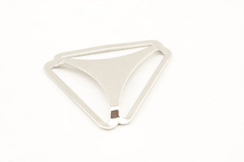 1" (2.5 cm) Triangle Back Slide Adjuster Suspender Clips adjuster Hardware - Nickle