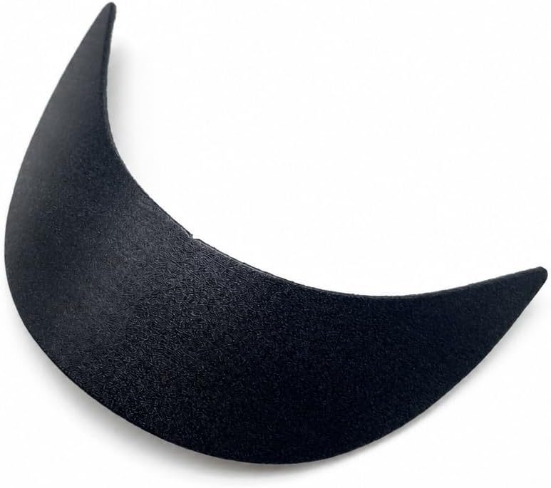 Curved PP Cap Brim Insert, Brim Blank for DIY Hat Making and Repair 10 Pieces