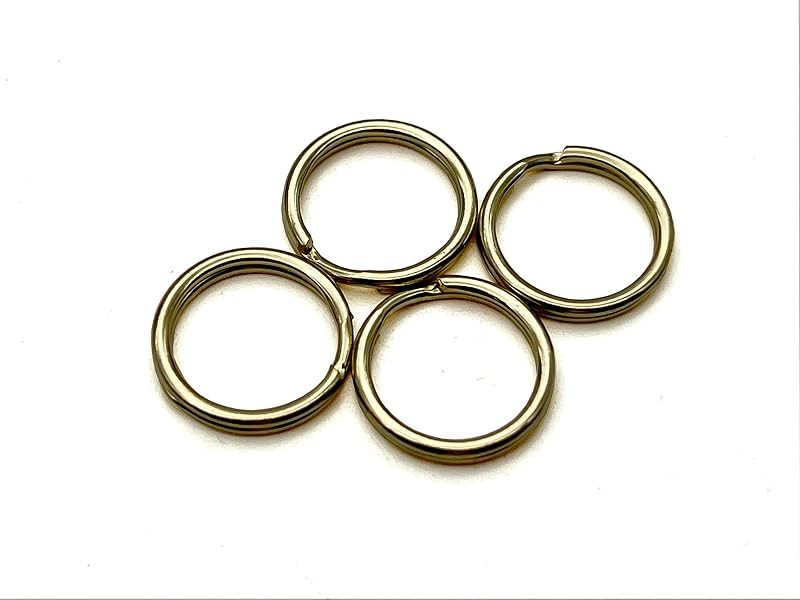 Round Split Key Ring