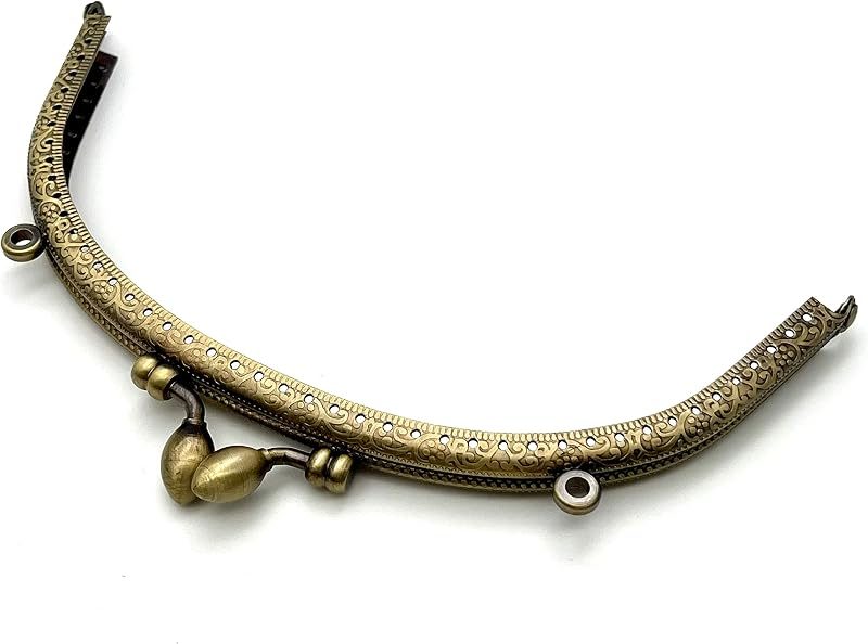 Arch Sew-In Kiss-Lock Purse Frame, 6 1/2" x 3" (16.5 x 7.5 cm)