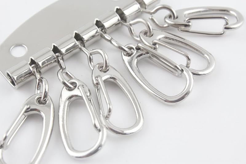 Key Organizer Plate with 6 Hooks (48mm)