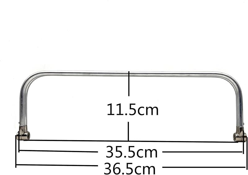 Tubular Internal Hinge Frame, Open-End Bar (14-16")