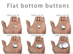 Size 45 Cover Buttons, Buttons to Cover,Self Cover Buttons with Wire Eye Wire Back and Assembly Tools,Wholesale