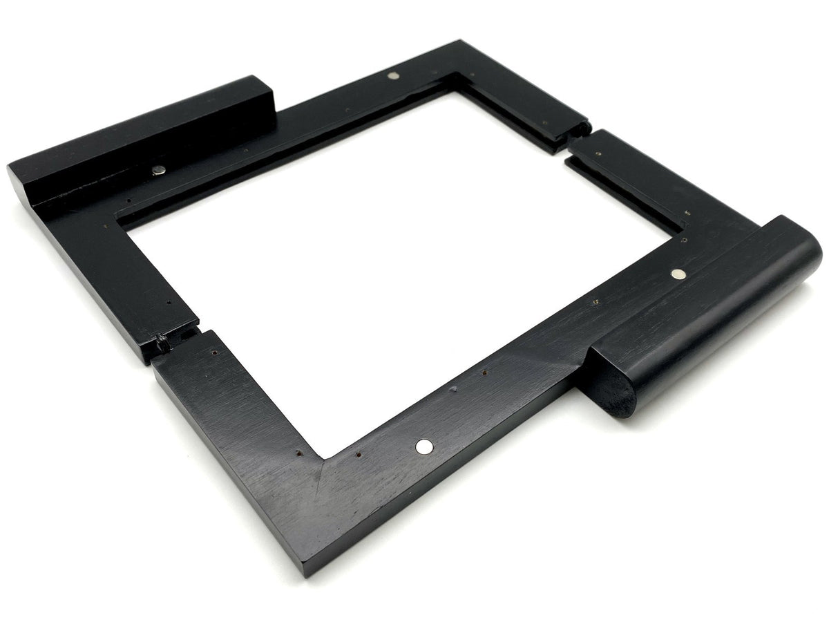 Rectangle Wood Purse Frame, 10" (25 cm) - Solid Colour