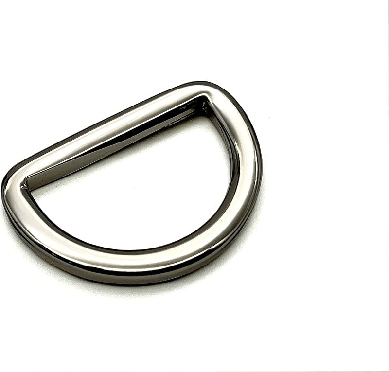 Zinc alloying D Shape Rings Semi-Circular D ring buckles / for webbing straps bags purse belt Dog Collars hardware…