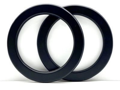 Round Ring Wooden Purse Handles, 5 1/2" or 6 1/2" (14 or 16.5 cm)