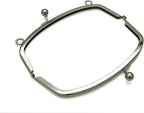 Arch Glue-In Kiss-Lock Purse Frame, 5 3/4" x 2 5/8" (14.5 x 6.5 cm)