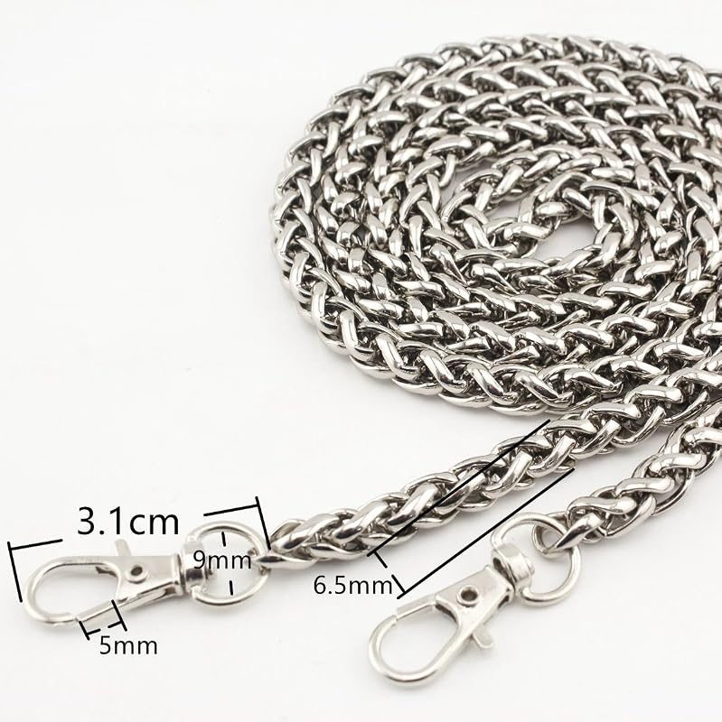 Personalized Wheat Chain Purse Strap / Extender