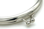 Glue-In Kiss-Lock Purse Frame, 4" x 2 5/8" (10 x 6.5 cm)