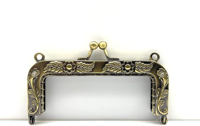 Glue-In Kiss-Lock Purse Frame, 22 x 9 cm