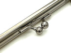 Rectangle Glue-In Kiss-Lock Purse Frame, 4 3/4" x 2" (12 x 5 cm)