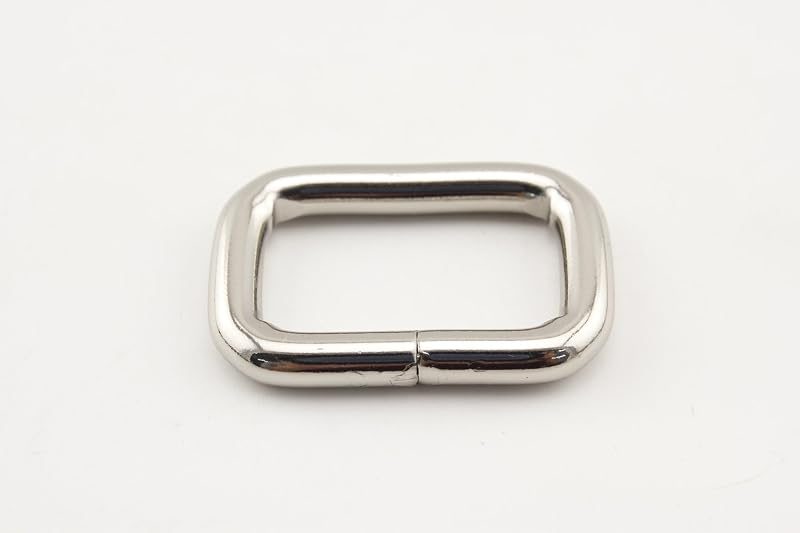 Rectangle ring 1" (25 mm) iron for buckle straps bags belt purse hardware making,bag replacement Nickel