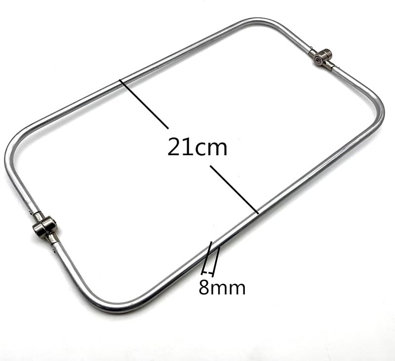 Tubular Internal Hinge Frame, Open-End Bar (14-16")