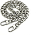 Custom Personalized Bag Purse Shoulder Cable Chain Strap Handles Replacement Extender / Nickel
