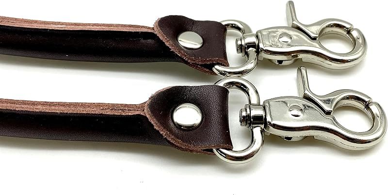 Microfiber PU Leather Purse Strap Handles with Hooks
