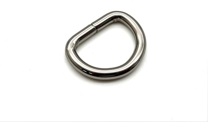 Non-Welded Iron D-Rings (Semi-Circular D-Ring Buckles)