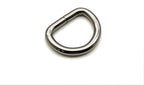 Non-Welded Iron D-Rings (Semi-Circular D-Ring Buckles)