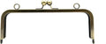 Rectangle Glue-In Kiss-Lock Purse Frame, 8" x 3" (20.5 x 7.5 cm)