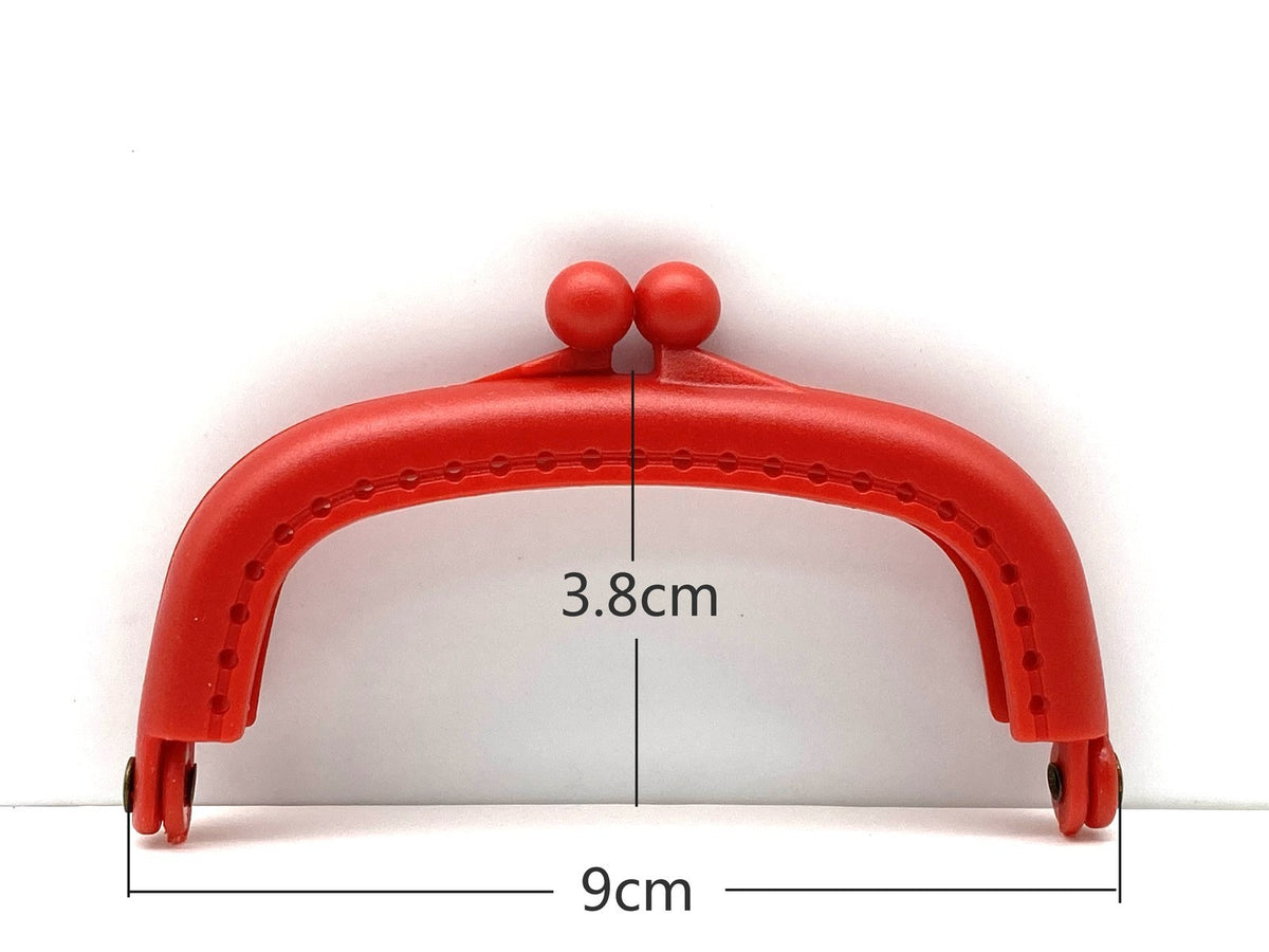 Sew-In Kiss-Lock Purse Frame, 3 1/2" (9 cm)