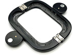 Acrylic Kiss-Lock Purse Frame, 4 1/2" x 1 3/4" (11.5 x 4.5 cm)