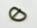 Iron D Ring pin Belt Strap Buckle Loops Clasp for Bag Purse Leather Belts Crafts Accessories
