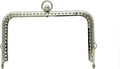 Rectangle Sew-In Kiss-Lock Purse Frame, 5 1/8" x 3 1/8" (13 x 8 cm)
