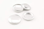 Buttons to Cover Aluminium Fabric Self Cover Button Kit with Flat Back Wholesale Size 20 Diameter