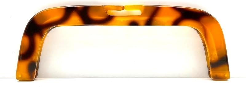Rectangle Acrylic Purse Frame, Glue-On, 9 1/2" x 3 1/2" (24 x 9 cm)
